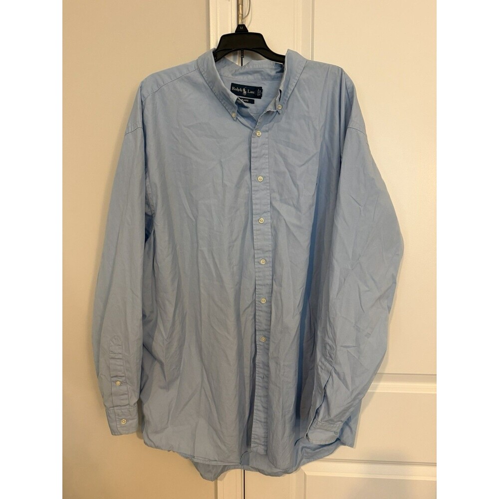 Polo Ralph Lauren Blake Button-Down Shirt Blue, Long Sleeve, Size XXXL 3XL